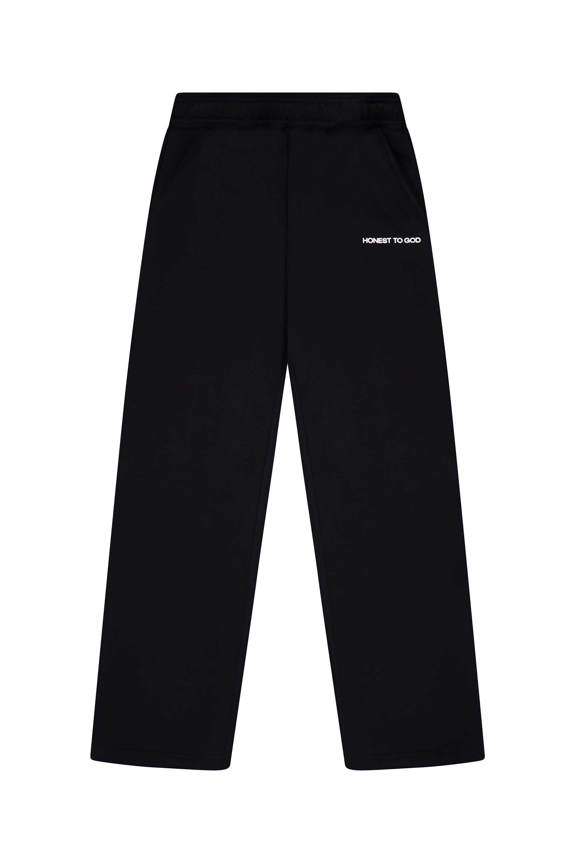 Black Straight Leg Sweatpant – Honest to God