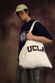 Aim Navy Blue Box Fit Tee