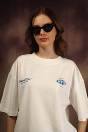 Ease Off White Box Fit Tee