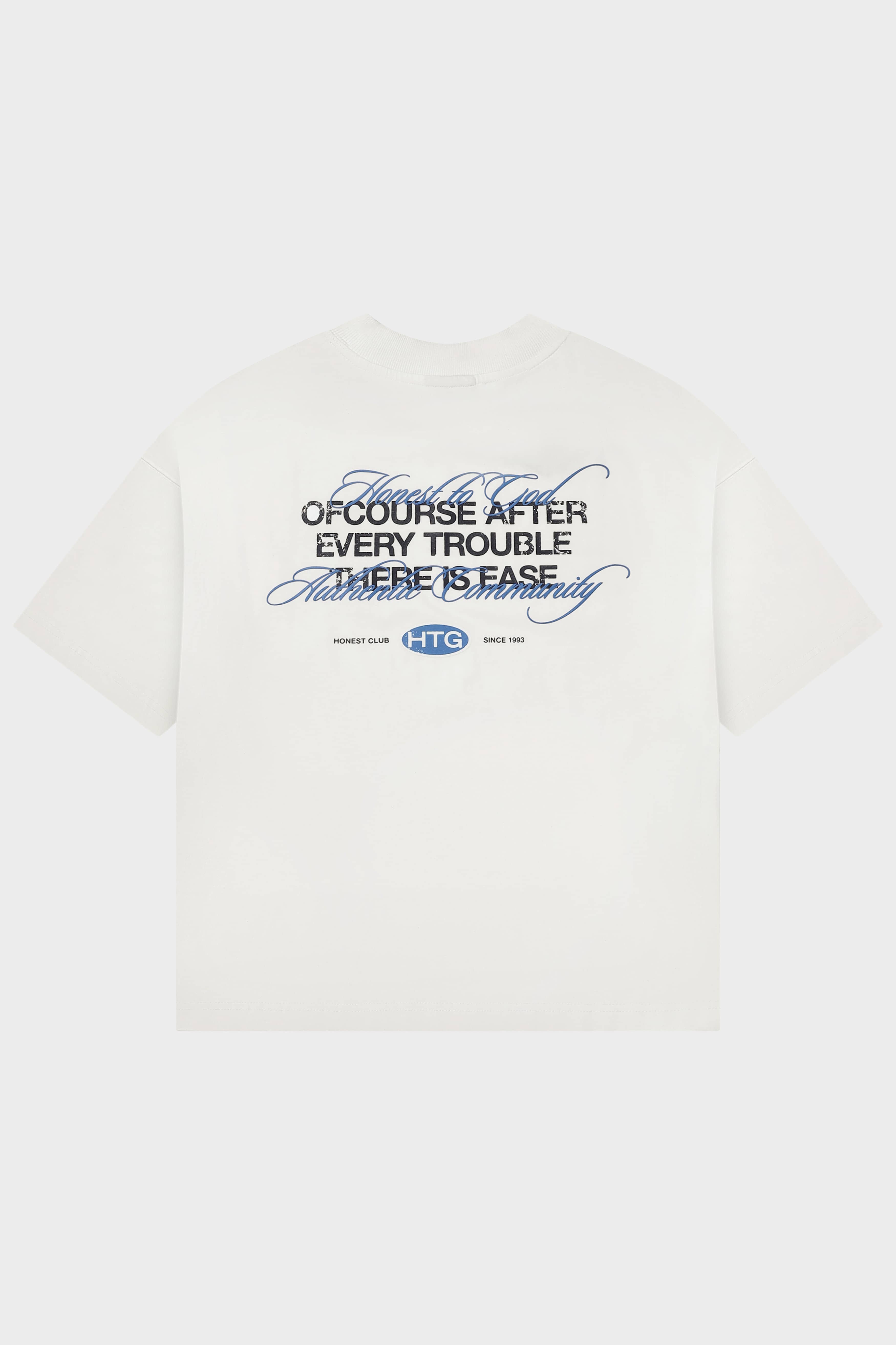 Ease Off White Box Fit Tee