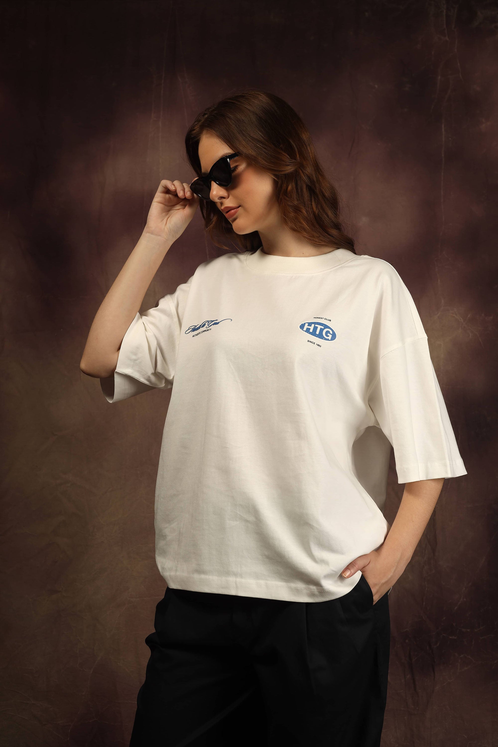 Ease Off White Box Fit Tee