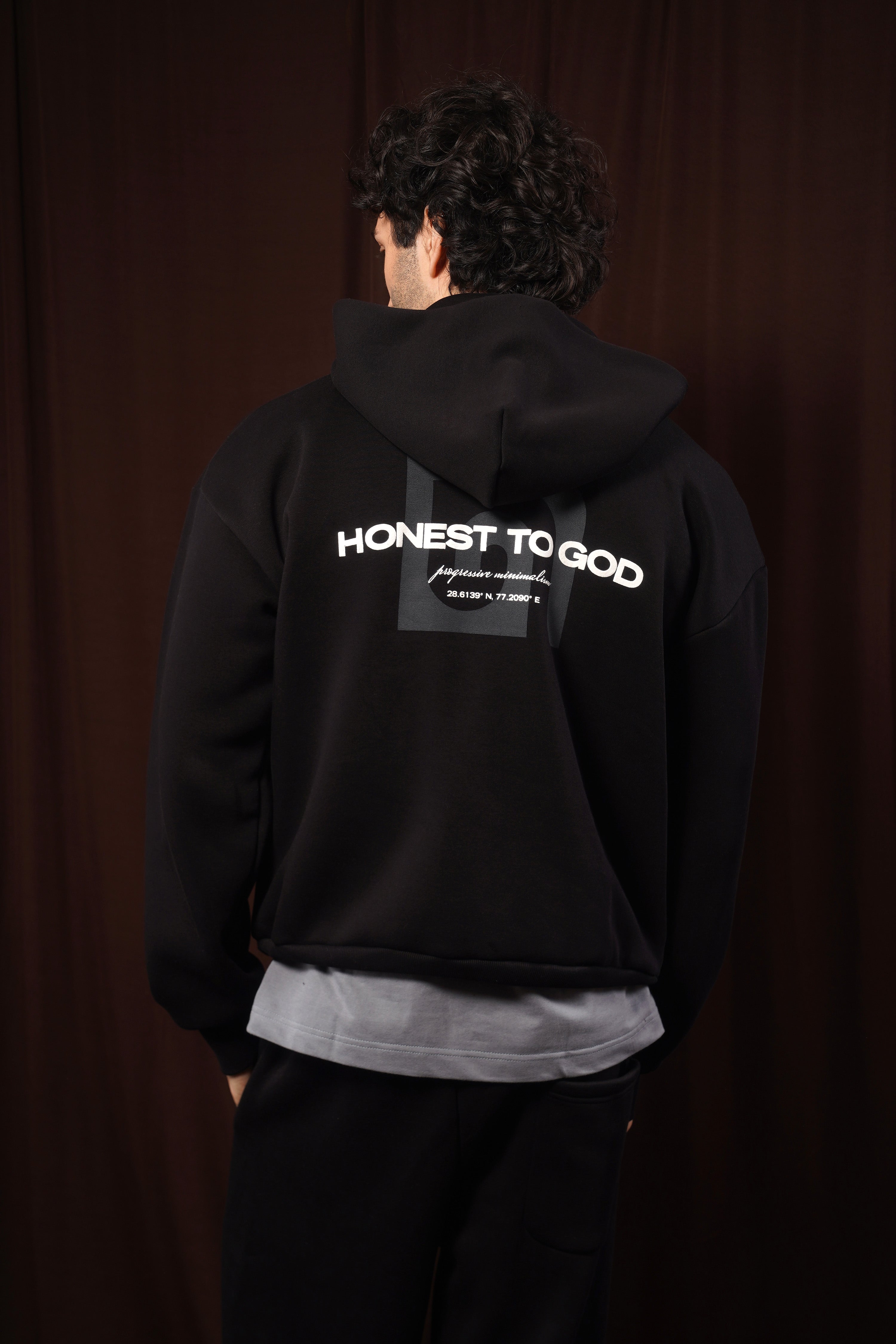 BLACK BOX FIT HOODIE