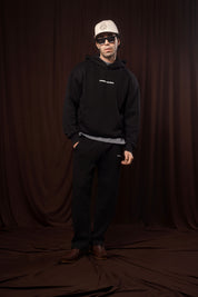 BLACK BOX FIT HOODIE