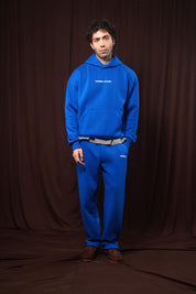 Cobalt Blue Box Fit Hoodie
