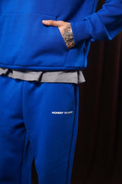 Cobalt Blue Box Fit Hoodie