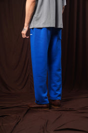 COBALT BLUE STRAIGHT LEG SWEATPANT