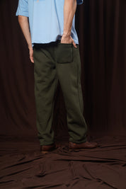 KOMBU GREEN STRAIGHT SWEATPANT