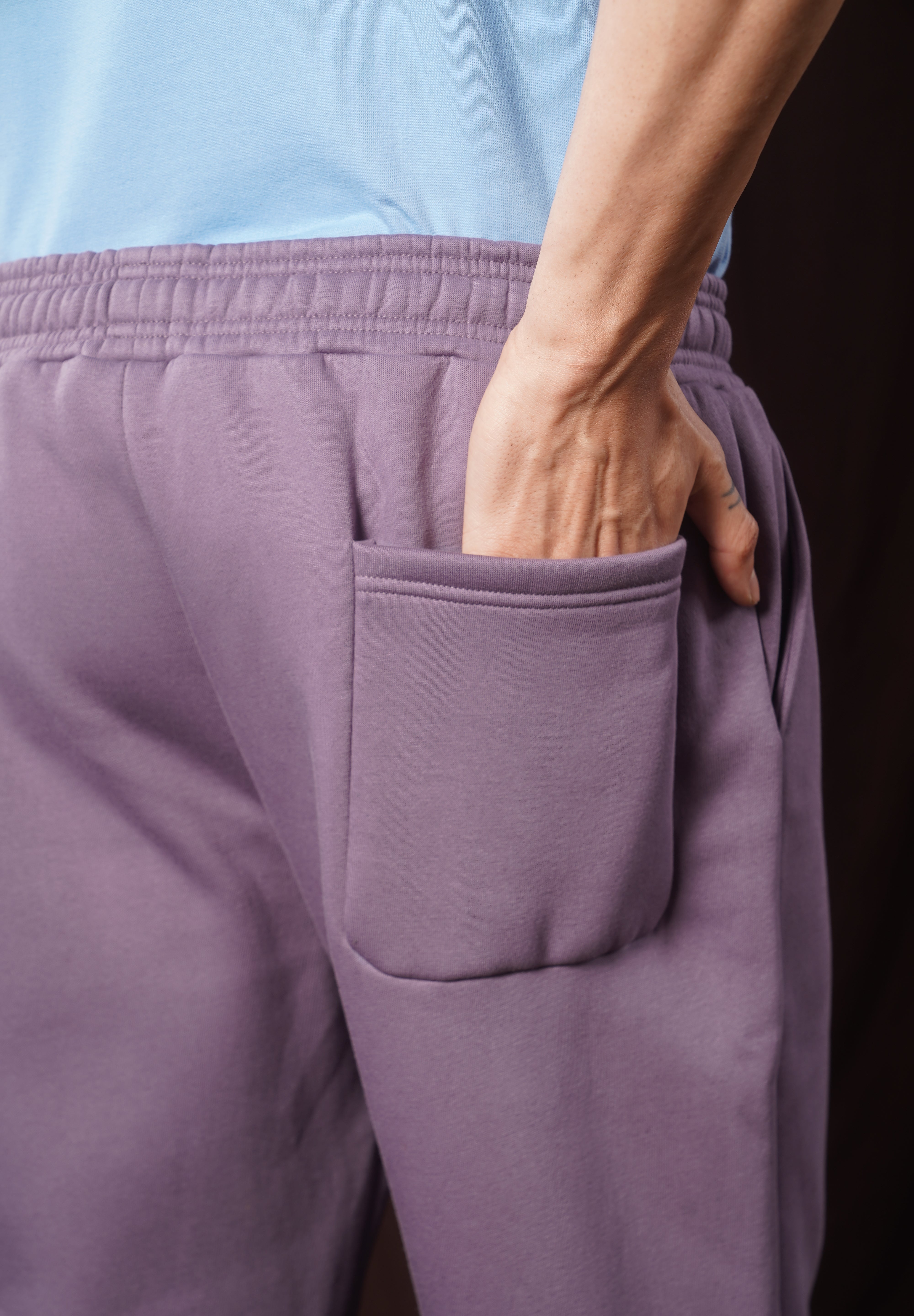 OLD LAVENDER STRAIGHT LEG SWEATPANT