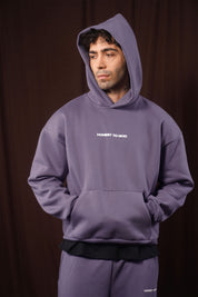Old Lavender Box Fit Hoodie