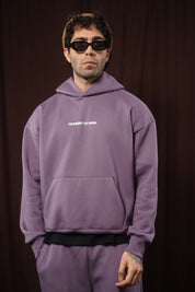 OLD LAVENDER BOX FIT HOODIE