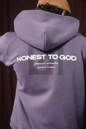 Old Lavender Box Fit Hoodie