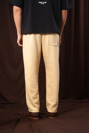 KHAKI CREAM STRAIGHT LEG SWEATPANT