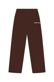 BISTRE BROWN STRAIGHT LEG SWEATPANT