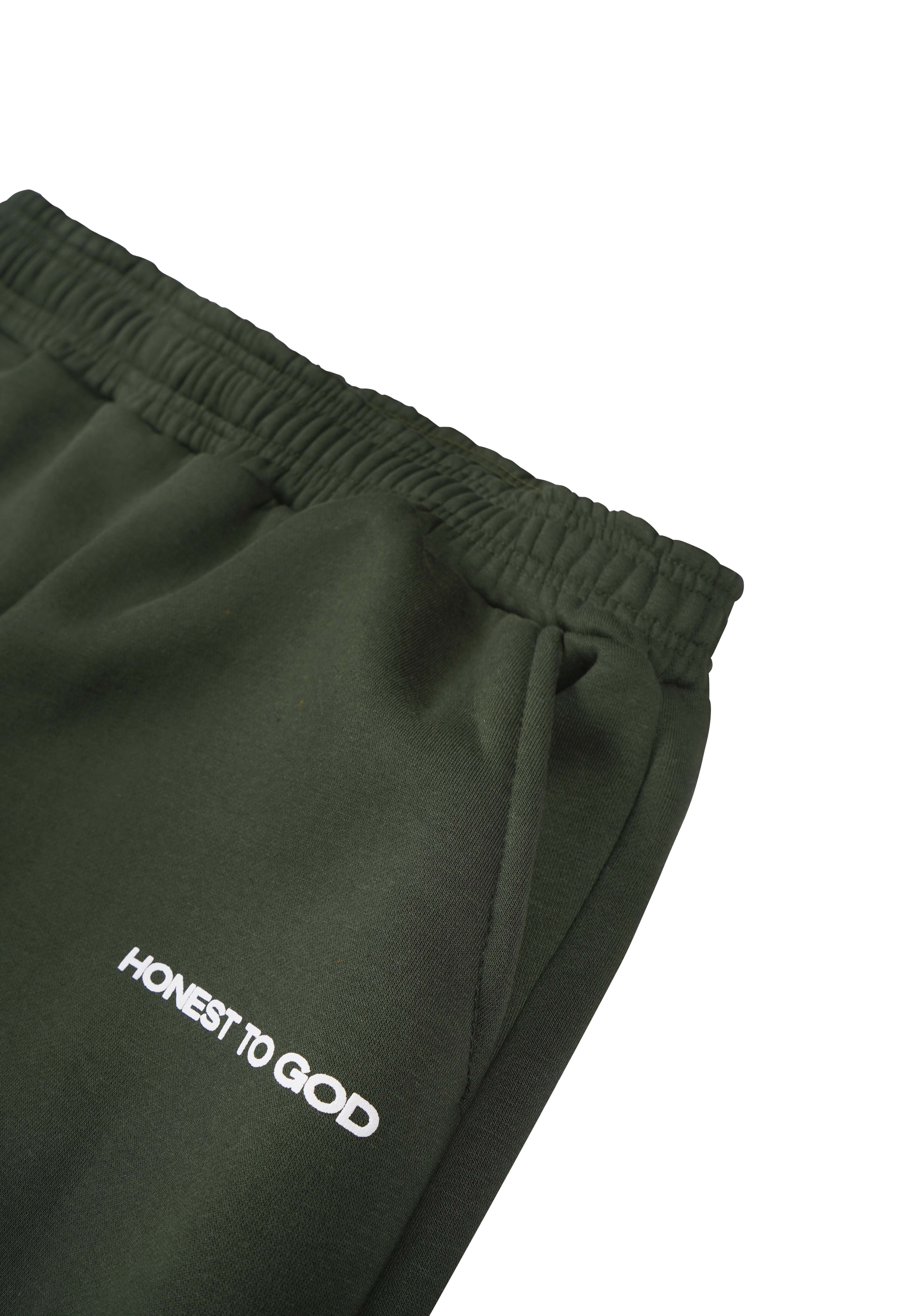 KOMBU GREEN STRAIGHT SWEATPANT