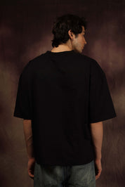 Black Blank Box Fit Tshirt