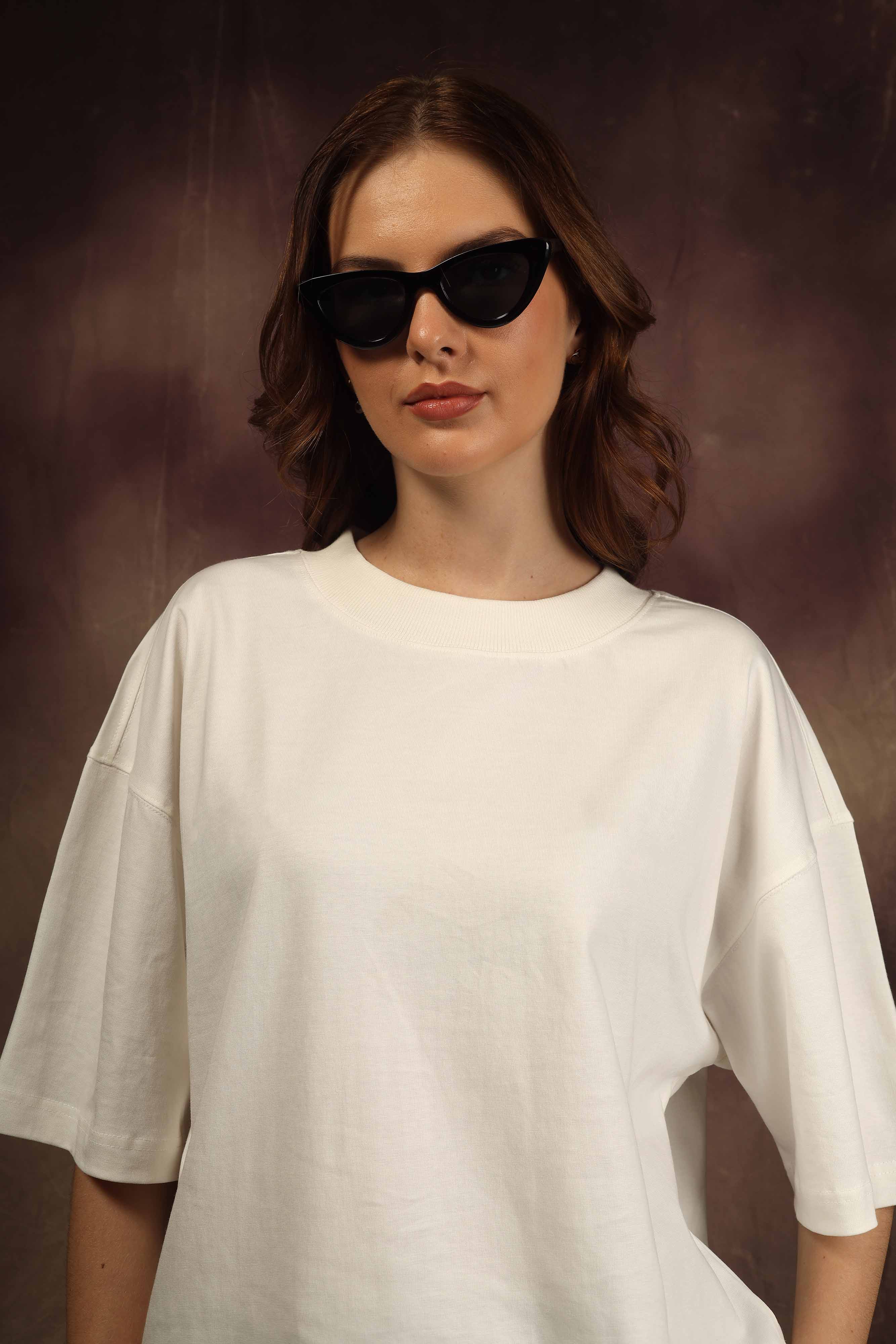 Off White Blank Box Fit Tshirt