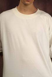 Off White Blank Box Fit Tshirt