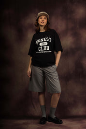 Honest Club Box Fit Tshirt