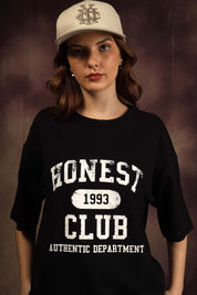 Honest Club Box Fit Tshirt