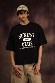 Honest Club Box Fit Tshirt