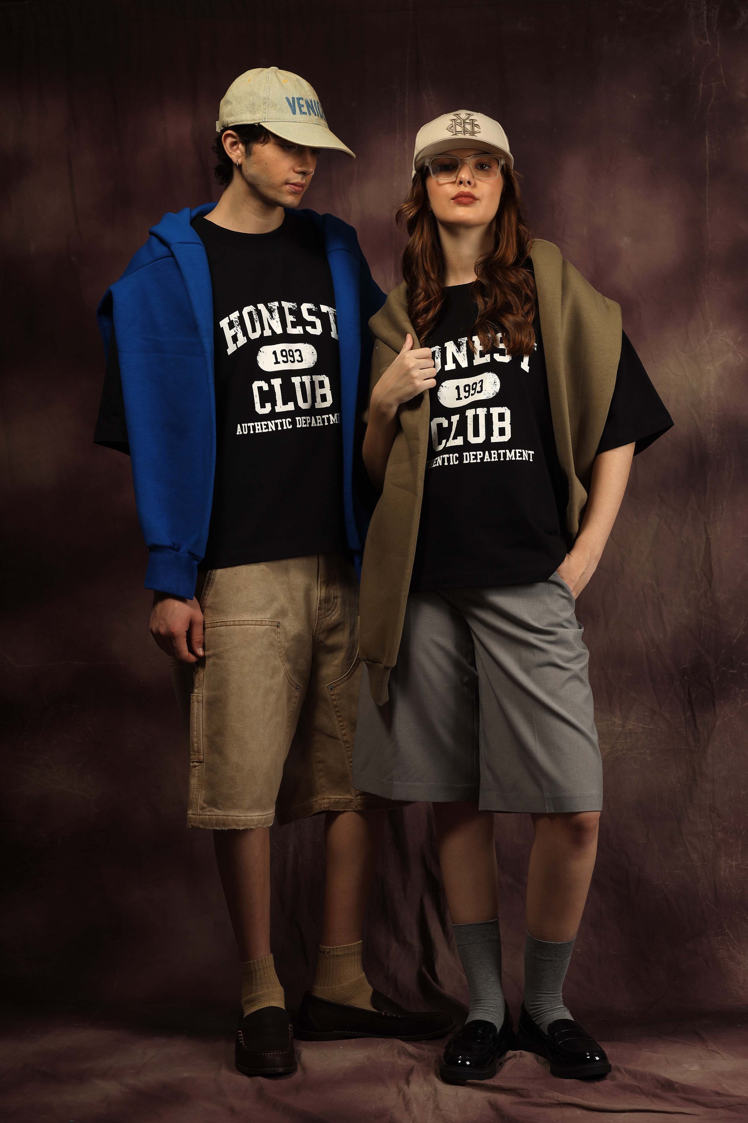 Honest Club Box Fit Tshirt