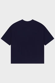 Navy Blue Blank Box Fit tshirt