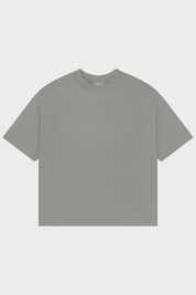Ash Gray Blank Box Fit Tshirt