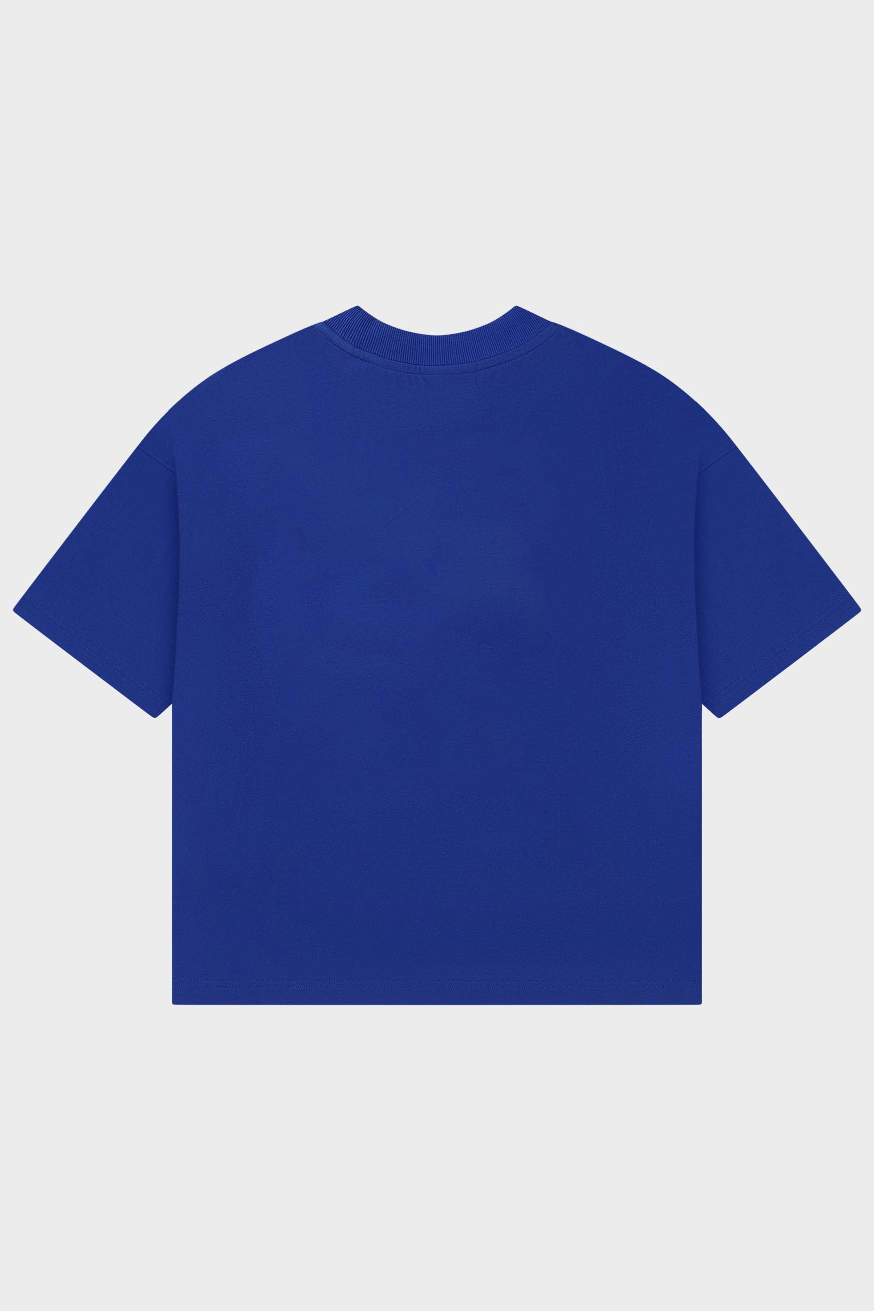 Cobalt Blue Blank Box Fit Tshirt