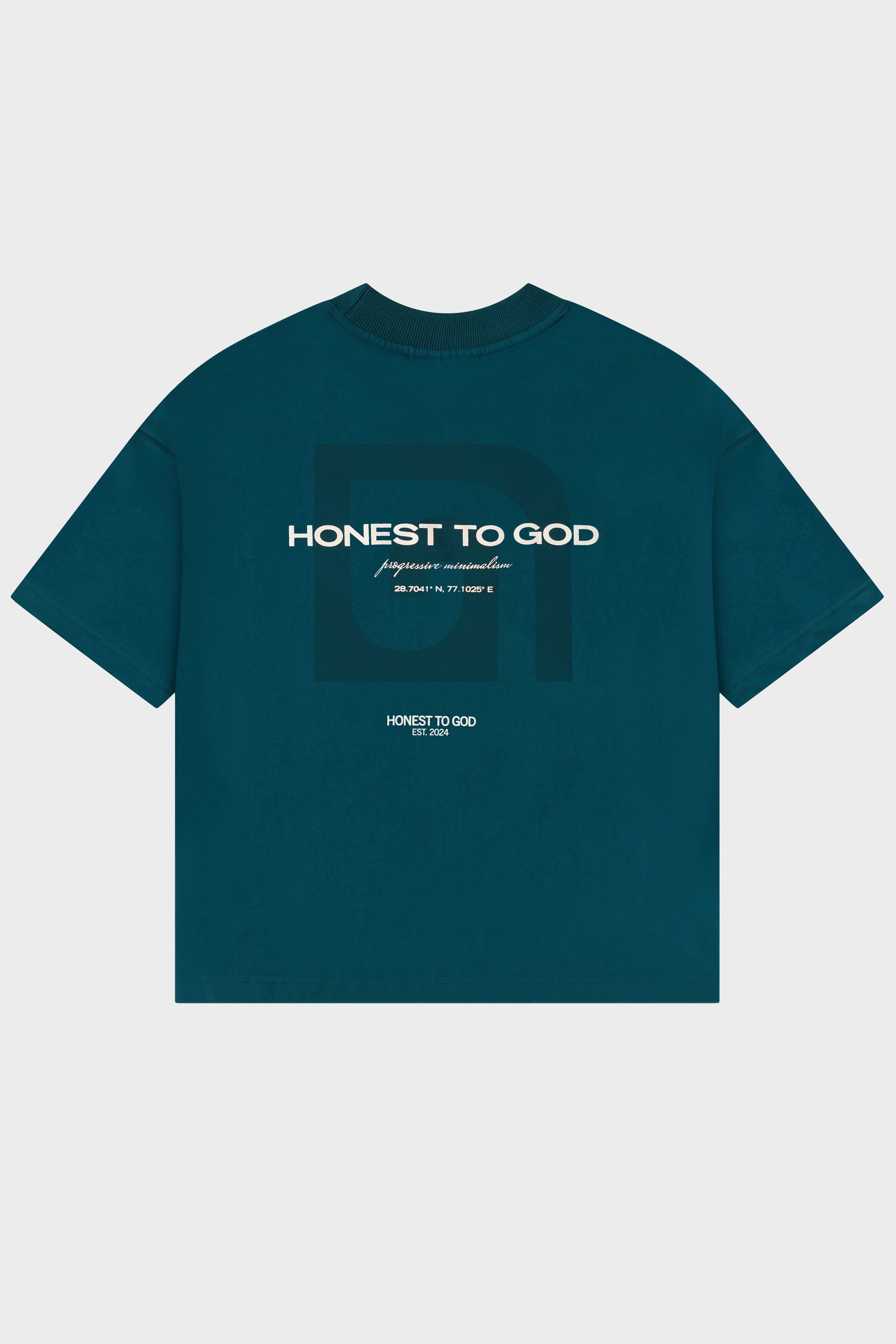 Midnight Green Box Fit T-shirt
