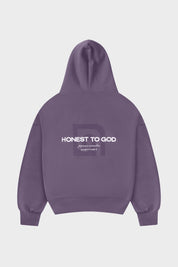 OLD LAVENDER BOX FIT HOODIE