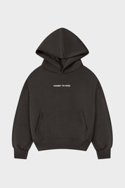 GRAPHITE GRAY BOX FIT HOODIE