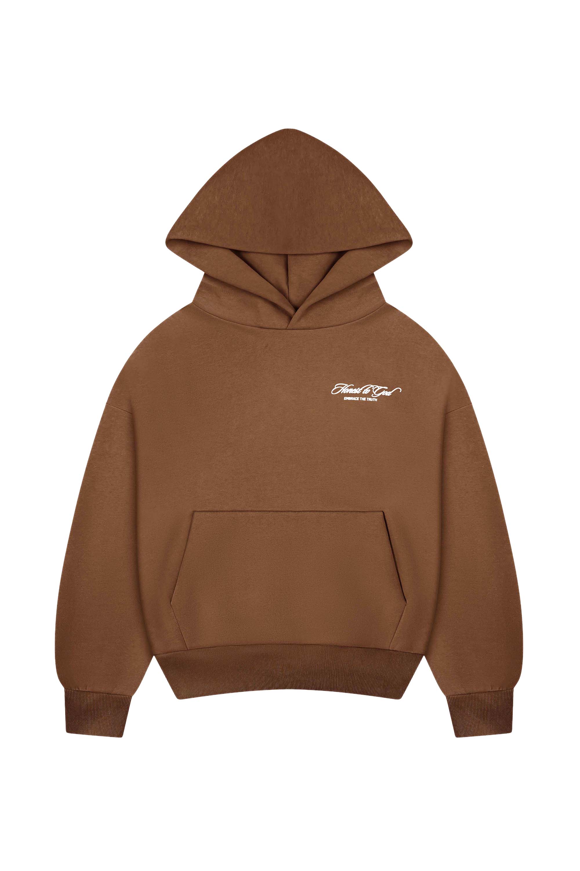 Autumn Brown Box Fit Hoodie