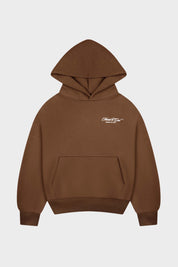 AUTUMN BROWN BOX FIT HOODIE