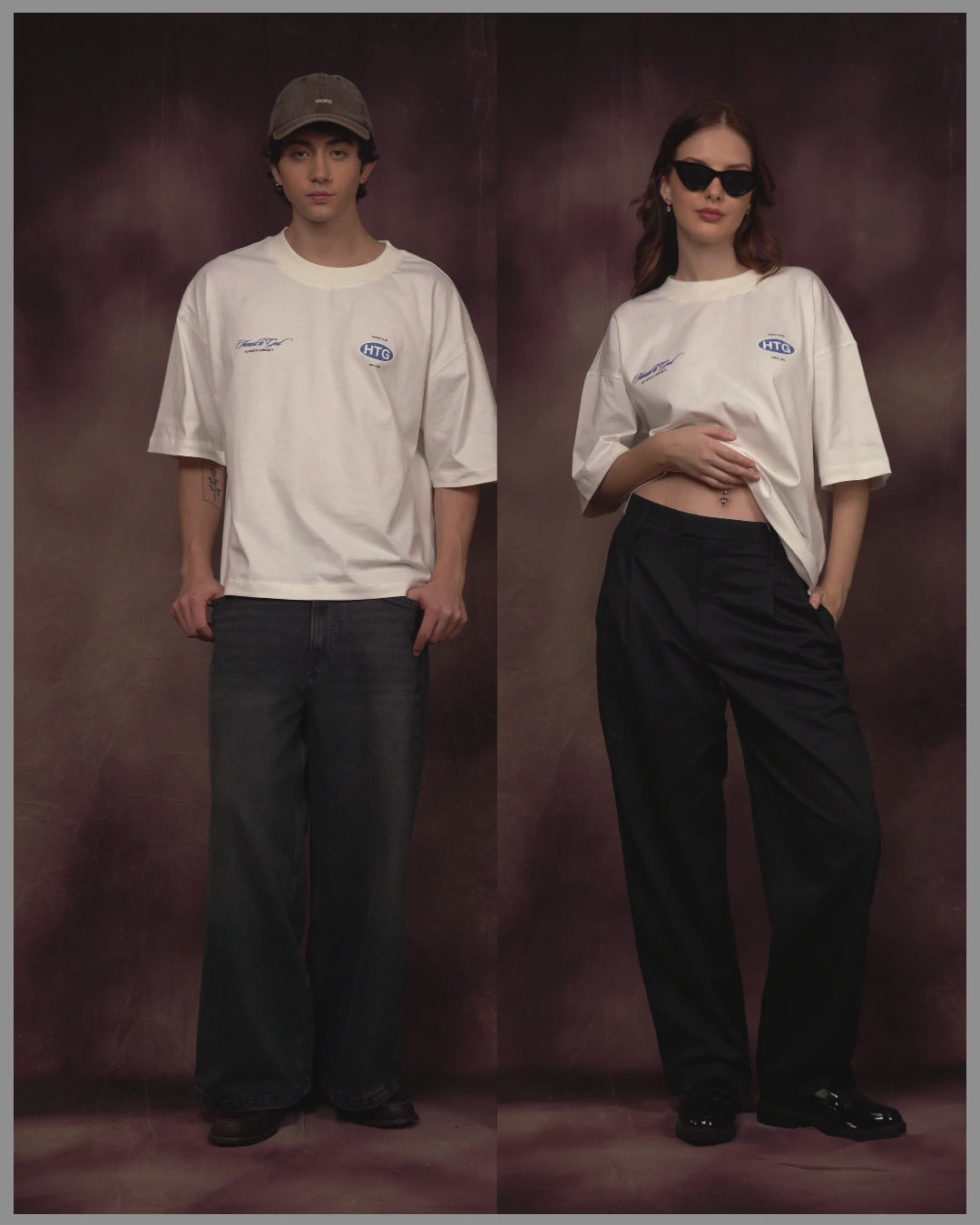 Ease Off White Box Fit Tee